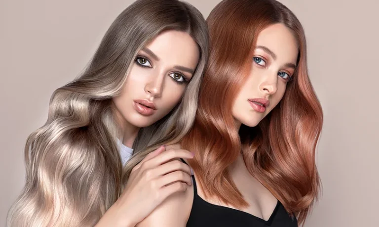 What determines a girls hair color​