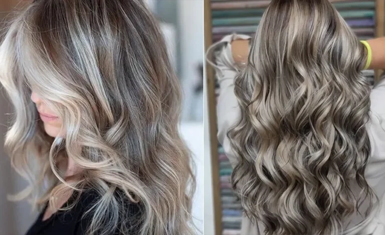 Balayage hair color